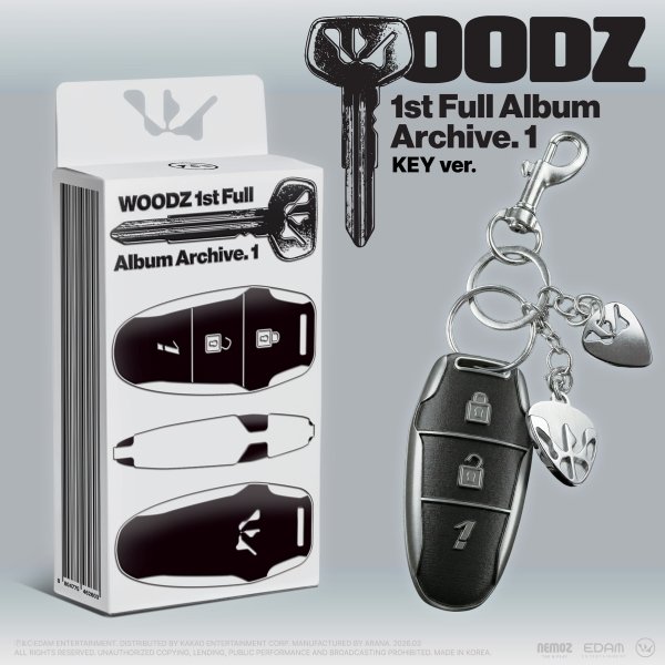확대된 대표 [QR]우즈 (Woodz) - 1St Full Album [Archive. 1] (Key Ver.) (한정반) / Woodz - 1St Full Album [Archive. 1] (Key Ver.)  {03/05발매}