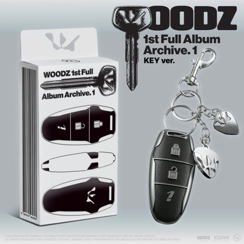[QR]우즈 (Woodz) - 1St Full Album [Archive. 1] (Key Ver.) (한정반) / Woodz - 1St Full Album [Archive. 1] (Key Ver.)  {03/05발매}