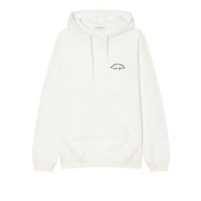 [23SS] [MAISON LABICHE] 화이트 로고자수 면 후드티셔츠 RATS3EML6WT