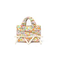 Flower puffer butterfly bag micro _ 2colors