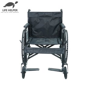 LH-E1 접이식 수동 휠체어 12kg 가벼운 경량 펑크없는 통타이어 실내 실외 가정용