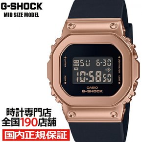 G-SHOCK 미드 사이즈 메탈 커버 GM-S5600UPG-1JF 손목시계 디지털 스퀘어 핑크 골드