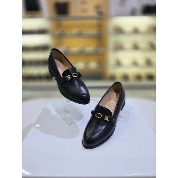 [시흥점] 여성 구두 3CM 금장식 세미 캐주얼 로퍼 AS1AI21002G1