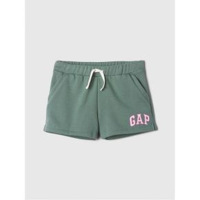 키즈 갭 GAP 로고 풀온 숏 쇼트 반바지 디스트릭트 그린 9178820