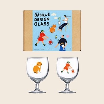 VISIONGLASS 바스크 디자인 글래스 홈파티 와인잔+맥주잔+고블렛잔 (4P 및 2P)