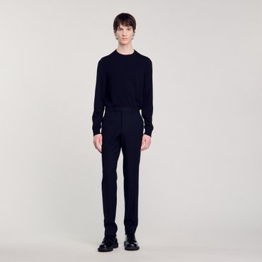 산드로옴므 [25SS 시즌오프 30%] [SANDRO HOMME] 울 수트 팬츠 SH25Z3MRAS139