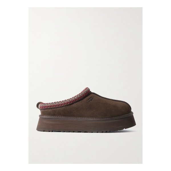 어그 태즈 Ii 자수 시어링 슬리퍼 브라운 46376663162969261