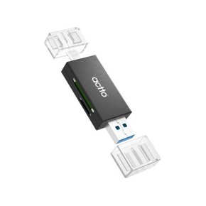 C타입 OTG USB3.2 멀티 카드리더기 SD/microSD/TF카드 핸드폰 태블릿 노트북 블랙박스 네비 PC 추천 블랙