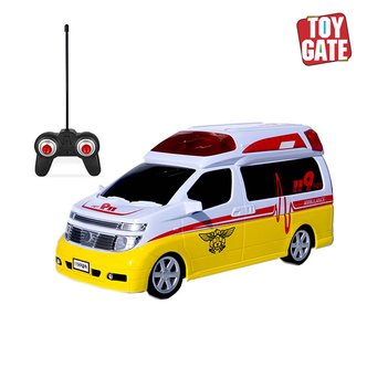 토이게이트 1:18 27MHz 2WD LED 구급차 RC 토이게이트