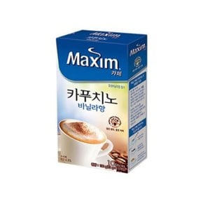 [맥심] 카푸치노 바닐라 맥심카페 10T