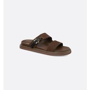 디올 뮬/슬리퍼 3SA121ZSI730 DEEP BROWN DOM
