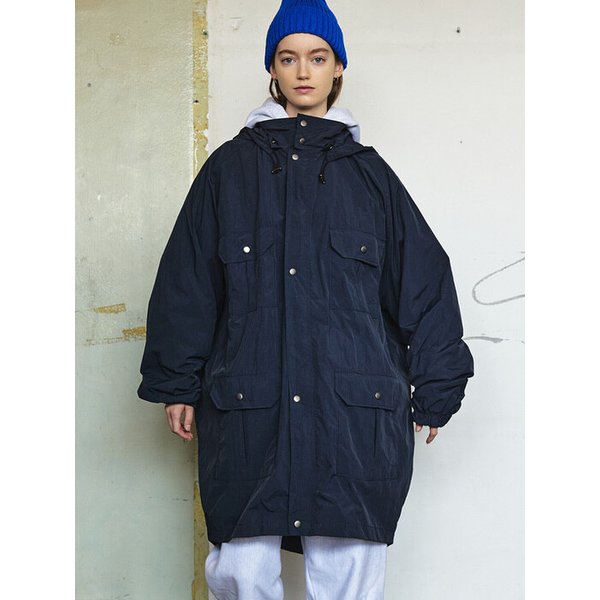 MOUNTAIN LONG JACKET NAVY