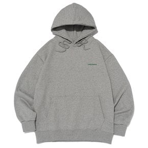 ESSENTIAL LOGO OVER HOOD T-SHIRT (GRAY)