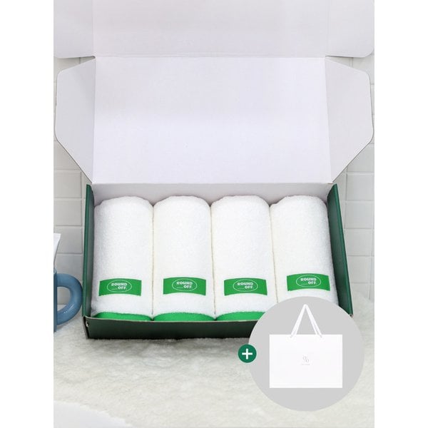 1퍼센테이지 멜론 180g 30수 코마사 타올 4P 선물세트