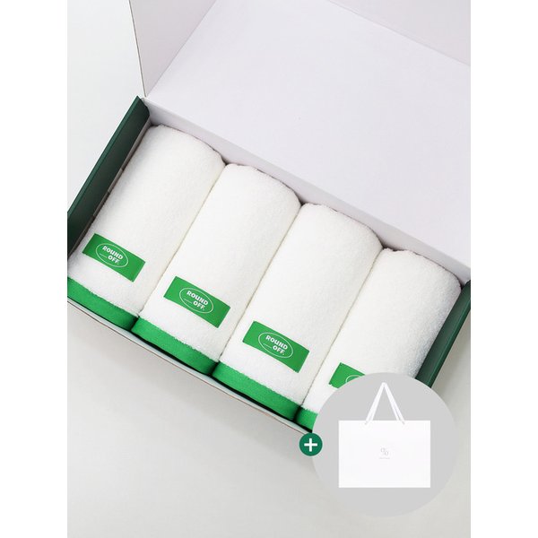1퍼센테이지 멜론 180g 30수 코마사 타올 4P 선물세트