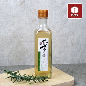 (1BOX) 유리병 투명 사각 참기름병 300ml FN300S (35개)