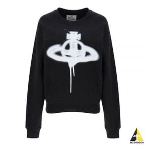 비비안웨스트우드 SPRAY ORB RAGLAN SWEATSHIRT (3I01000F J0032 N306) (스프