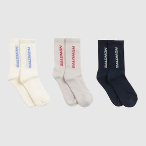 에브리데이 크루 3-PACK 삭스 LC2911100 SVILR SPELLBOUND/VANILLA ICE/LUNAR ROCK [SMA001]
