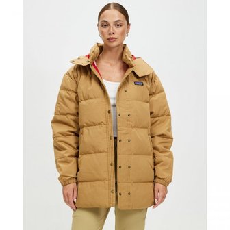 이스퀘어 4652035 Patagonia Cotton Down Parka - Nest Brown