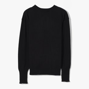 ANDERSEN-ANDERSEN 안데르센-안데르센 SEAMAN CREWNECK BLACK 크루넥 니트 블랙