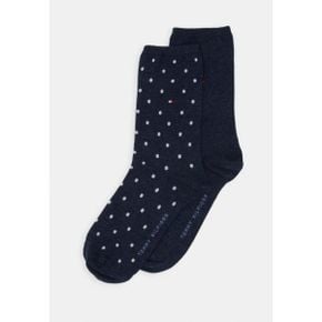 4395391 Tommy Hilfiger WOMEN SOCK 2PACK - Socks dark-blue denim