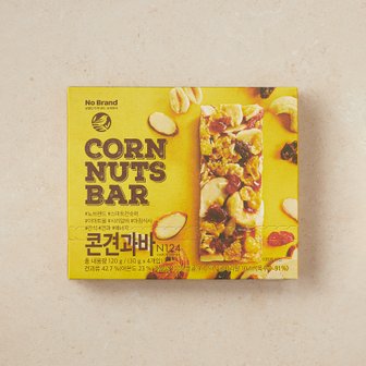 노브랜드 콘견과바 4입(30g*4)