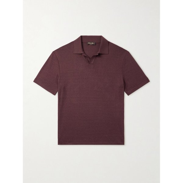 발피아나 실크 코튼 블렌드 폴로 셔츠 46376663162830092