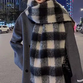 프리미엄 보들보들 빅 숄 도톰머플러 목도리 3color
