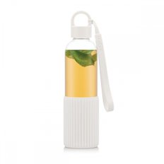 BODUM MELIOR 500ml 보덤 워터 보틀, 오프 화이트 플라스틱, 라이트, 마실 수 있음