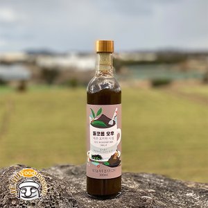 제주푸드마씸 돌코롬오후 호지차 시럽 300ml x 2