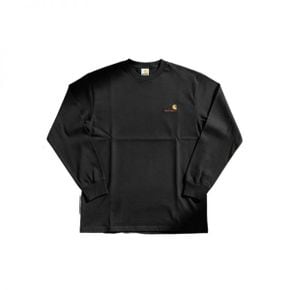 CARHARTT 칼하트 26 029955 89 아메리칸 스크립트 롱슬리브 티셔츠