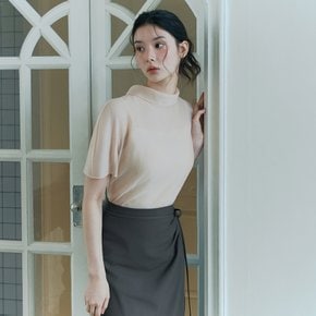 [26 F/W] 하프 슬리브 시어 블라우스 ITQ8ZBL410