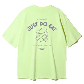 [alvinclo_enormous] XL~4XL 빅사이즈 저스트두잇 오버핏 반팔티 BE54117 (3 COLOR)