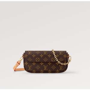 LOUIS VUITTON 여성 숄더백 모노그램 월릿 온 체인 아이비 M81911 M81911