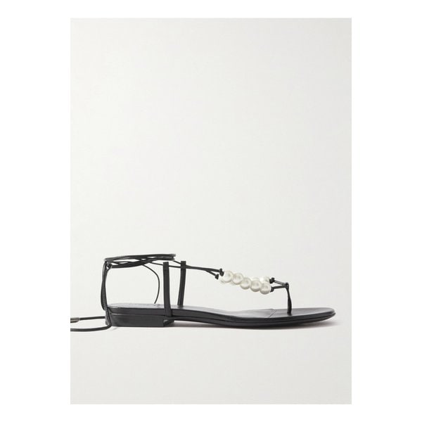 마그다부트림 인조 진주 장식 가죽 샌들 1647597326242835