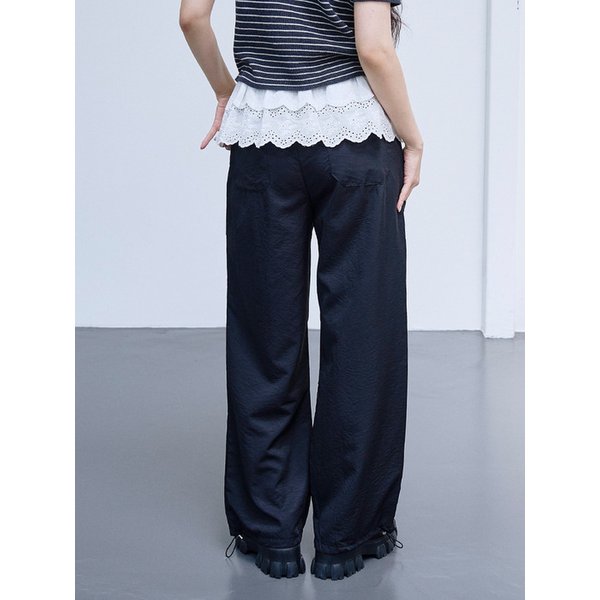 Pocket Strap String Jogger Pants (2colors)