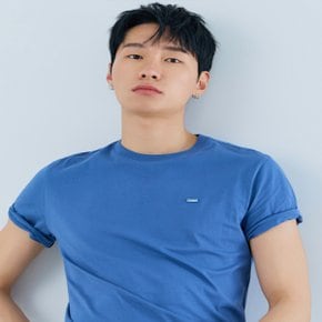 NQ2KE404 [ON] 유니 레귤러핏 라운드넥 사각와펜 반팔티셔츠 6270700