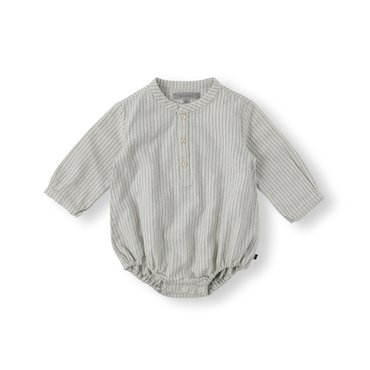 베네베네 BABY) 로이 스트라이프 셔츠 롬퍼