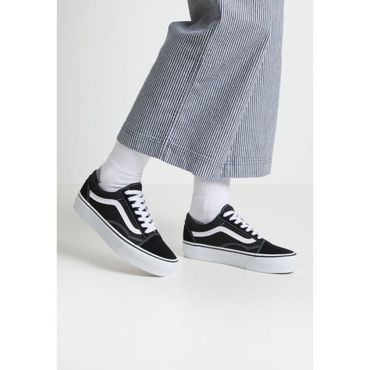 이스퀘어 1666466 Vans UA Old Skool Platform - 트레이너 블랙/화이트