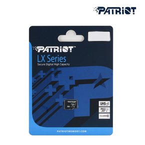 PATRIOT LX Series 마이크로SDHC 64GB