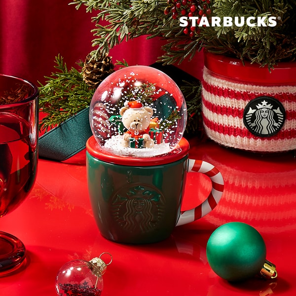 [스타벅스] 조이풀 스노우볼 데미 머그 89ml
