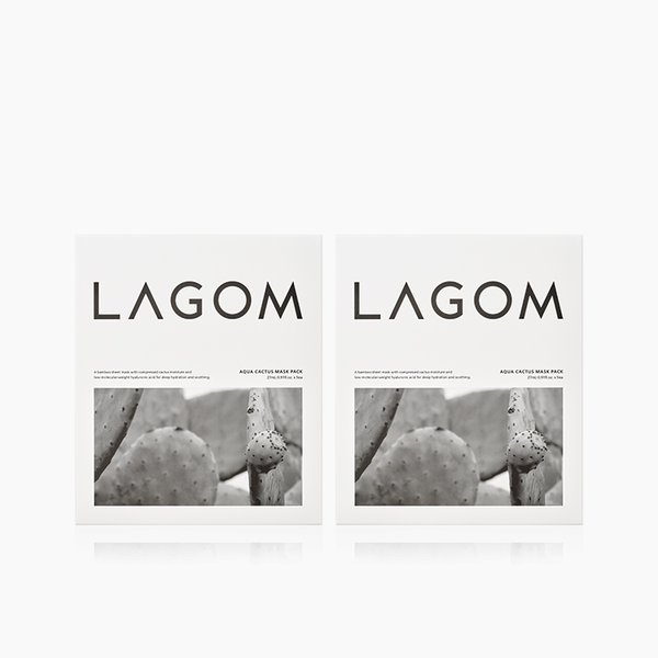 (이득템) 라곰 캑터스 마스크팩 1+1