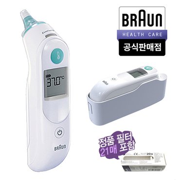 BRAUN [SSG]브라운 귀 체온계 IRT-6030 (필터21개 포함) 체온계