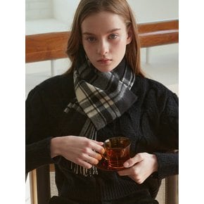 COZY CHECK MUFFLER_2COLORS