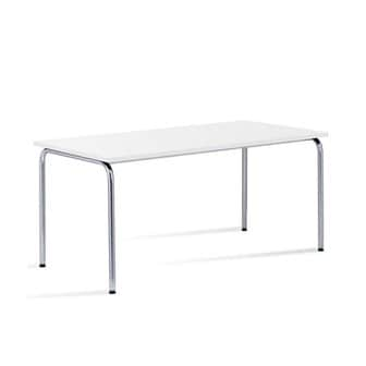 엘엔씨스텐달 [이노메싸/엘앤씨스탠달] Akiro 426 Table W1600, White / Chrome 예약주문