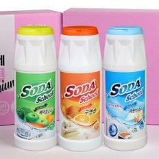 소다스쿨 프리미엄 생활세제 용기3종 선물세트