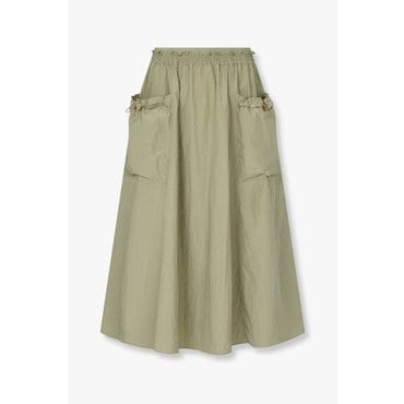 GCUT [지컷25S/S]사이드 포켓 A라인 스커트(7255135102)