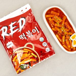 마을기업싸리재 국산 고춧가루 [ 유기방아 레드(RED)떡볶이 500g ] 2-3인분 국물 떡볶이 밀키트 재료