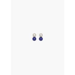 사피르바샤르 26FW Lapis Bell Earrings, Silver