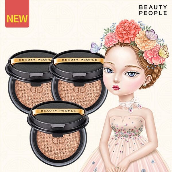 뷰티피플 철벽녀 소이 단백질 앰플 쿠션 리필 3개 ( 18g )